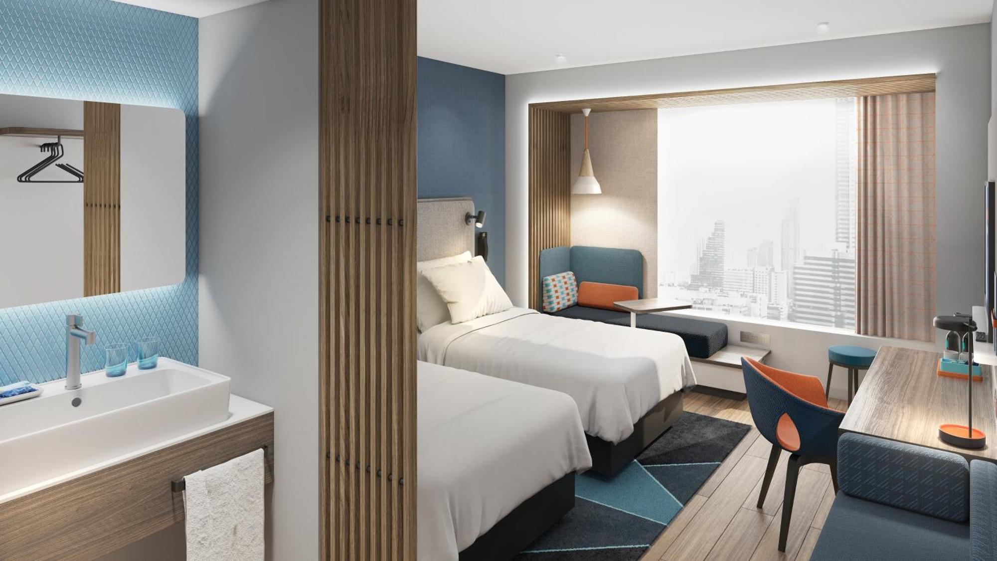 Holiday Inn Express Shanghai Jing'An Temple By Ihg Екстериор снимка